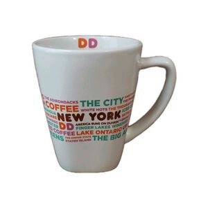 Dunkin Donuts Destinations Mug 12oz NEW YORK 2016 Limited Edition Coffee Cup DD